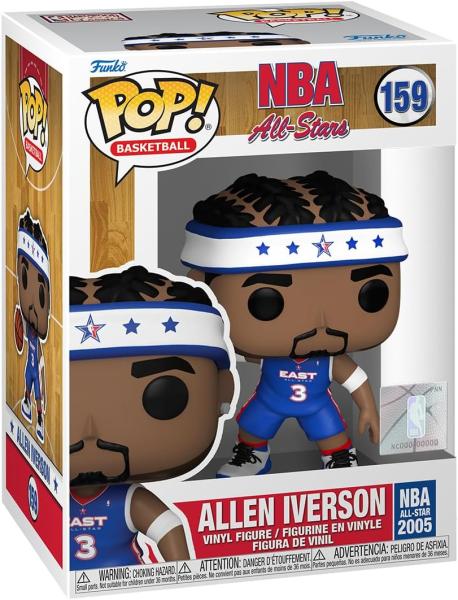 FUNKO POP! - Sports - Basketball NBA All Stars Legends Allen Iverson 2005 #159
